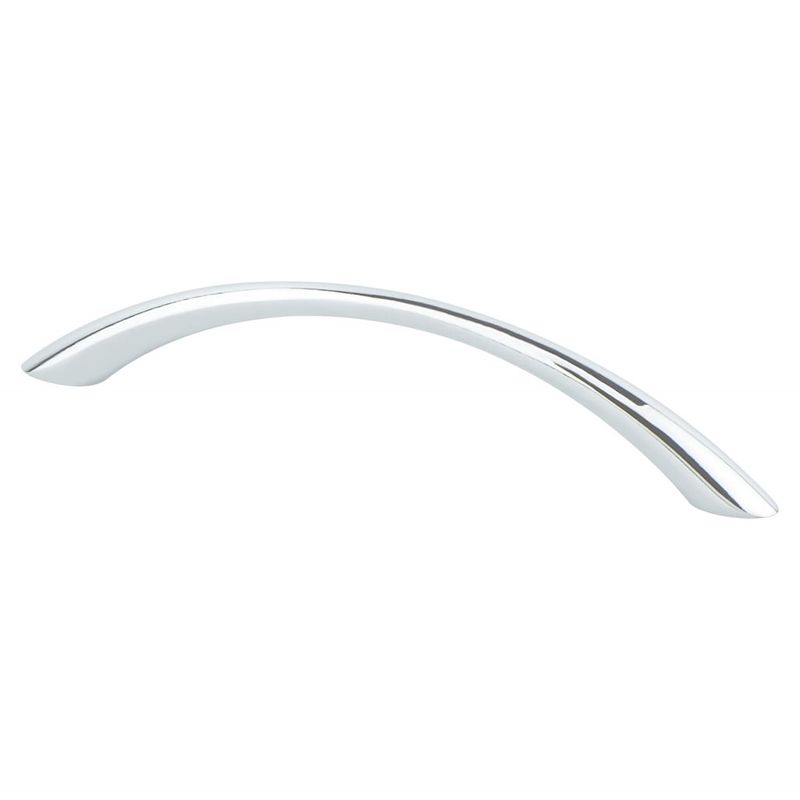 5.81' Contemporary Tapered Arch Pull in Polished Chrome from Advantage Plus Collection