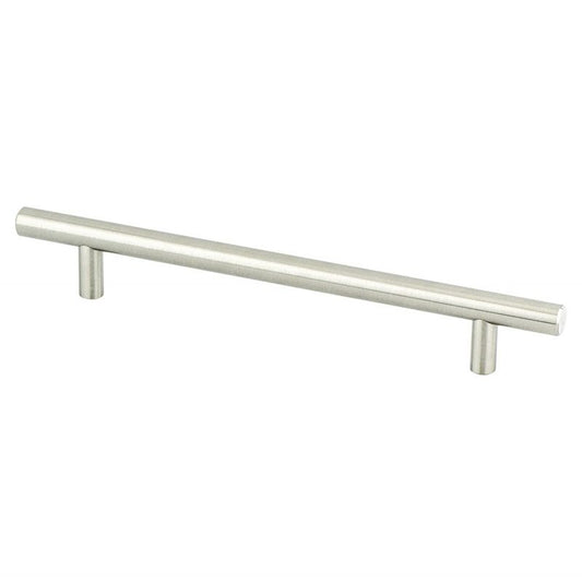 8.16" Contemporary T-Bar Pull in Brushed Nickel from Advantage Plus Collection