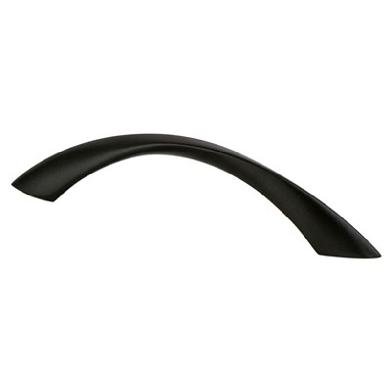 5.06' Contemporary Twisted Arch Pull in Black from Advantage Plus Collection