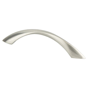 5.06' Contemporary Twisted Arch Pull in Brushed Nickel from Advantage Plus Collection