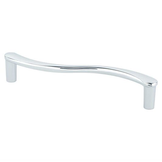 5.5" Contemporary Wavy Pull in Polished Chrome from Advantage Plus Collection