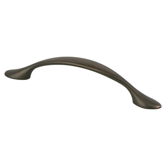 5" Transitional Modern Round Arch Pull in Verona Bronze from Advantage Plus Collection