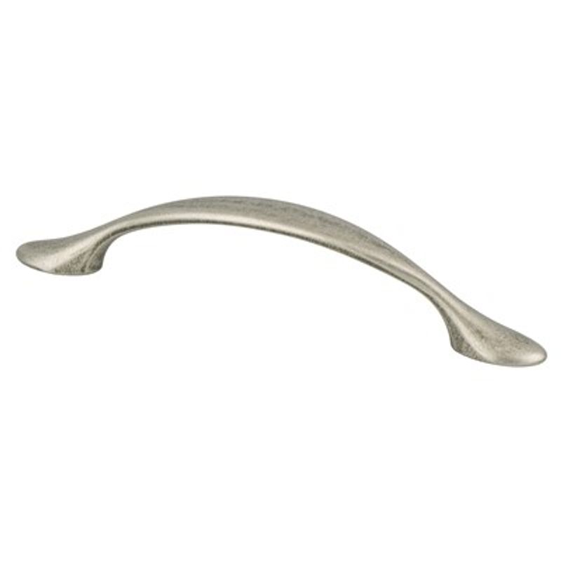 5' Transitional Modern Round Arch Pull in Weathered Nickel from Advantage Plus Collection