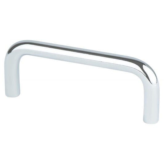 3.31" Contemporary Curved Pull in Polished Chrome from Advantage Plus Collection