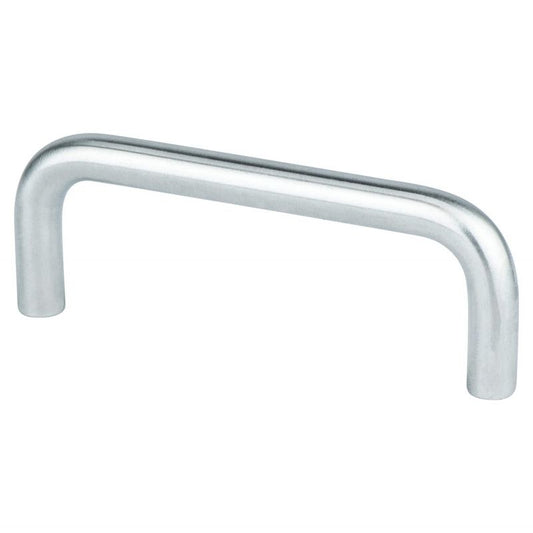 3.31" Contemporary Curved Pull in Satin Chrome from Advantage Plus Collection