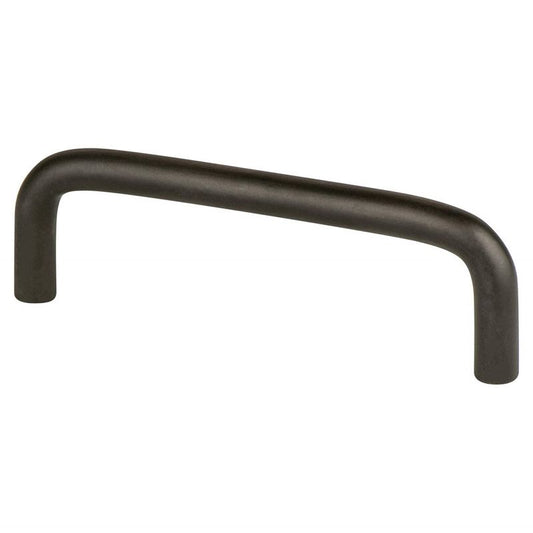 3.81" Contemporary Curved Pull in Verona Bronze from Advantage Plus Collection