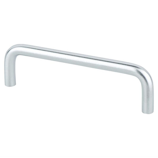 4.31" Contemporary Curved Pull in Satin Chrome from Advantage Plus Collection