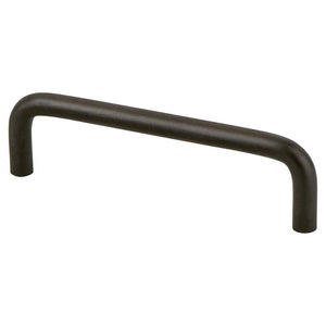 4.31' Contemporary Curved Pull in Verona Bronze from Advantage Plus Collection