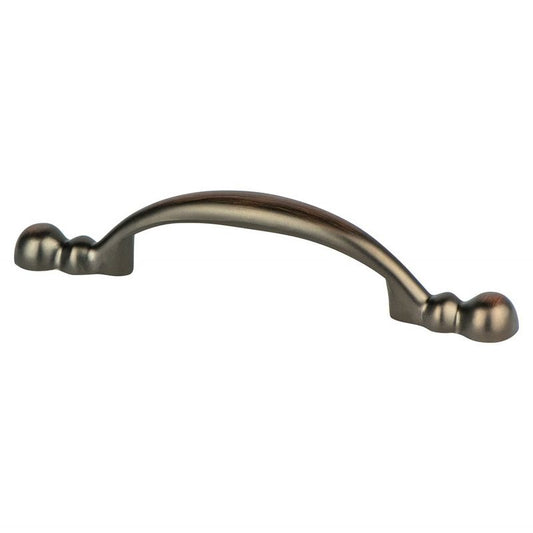 5.25" Traditional Round Pull in Oiled Bronze from Advantage Two Collection