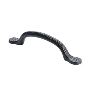 5.81' Artisan Hammered Arch Pull in Black from American Craftsman Collection