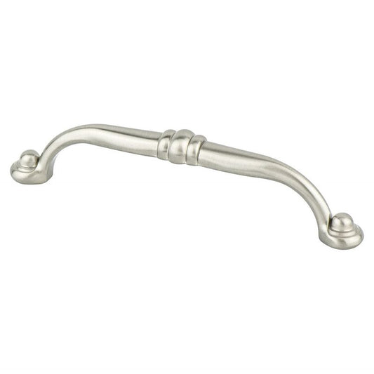 5.69" Traditional Flat Bar Pull in Brushed Nickel from Andante Collection