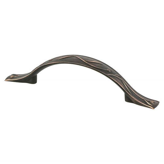 5.94" Artisan Arch Pull in Verona Bronze from Art Nouveau Collection