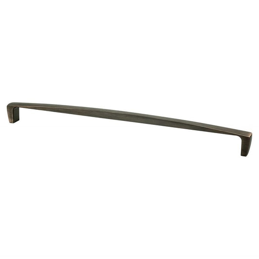 18.38" Transitional Modern Appliance Pull in Verona Bronze from Aspire Collection