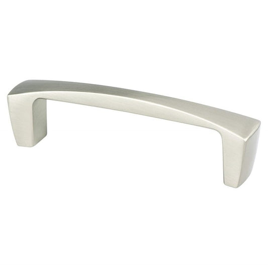 4.13" Transitional Modern Arch Bar Pull in Brushed Nickel from Aspire Collection