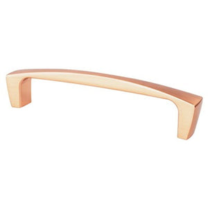 5.44' Transitional Modern Arch Bar Pull in Brushed Copper from Aspire Collection