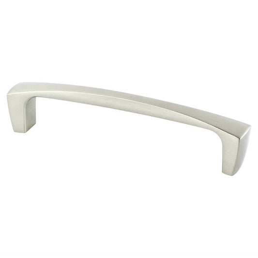 5.44" Transitional Modern Arch Bar Pull in Brushed Nickel from Aspire Collection