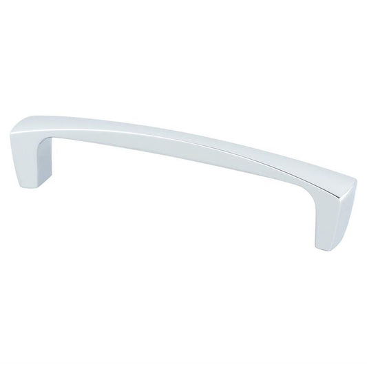 5.44" Transitional Modern Arch Bar Pull in Polished Chrome from Aspire Collection