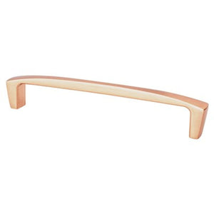 6.5' Transitional Modern Arch Pull Barin Brushed Copper from Aspire Collection