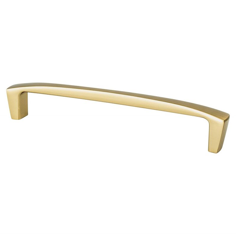 6.5' Transitional Modern Arch Pull Barin Modern Brushed Gold from Aspire Collection