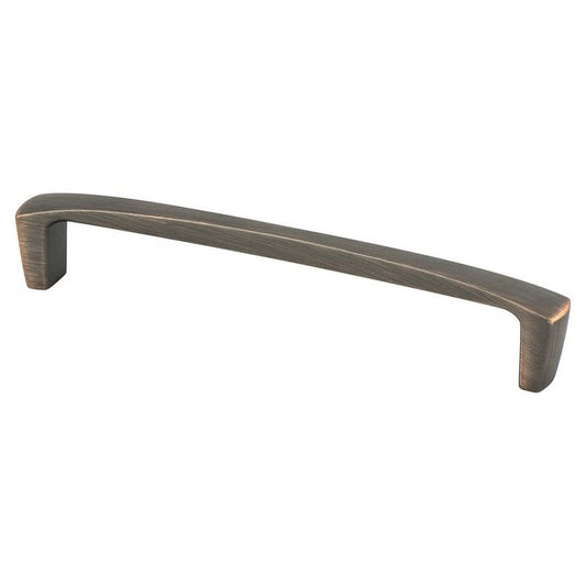 6.5" Transitional Modern Arch Pull Barin Verona Bronze from Aspire Collection