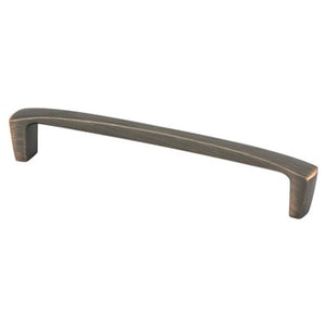 6.5' Transitional Modern Arch Pull Barin Verona Bronze from Aspire Collection