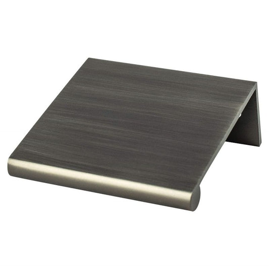 1.75" Contemporary Rectangular Pull in Graphite from Bravo Collection