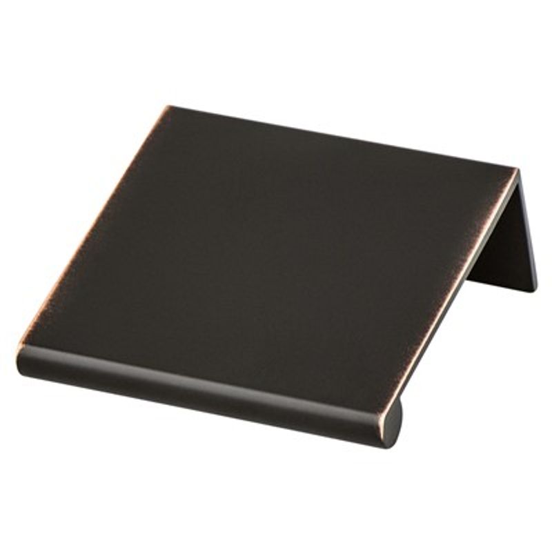 1.75' Contemporary Rectangular Pull in Verona Bronze from Bravo Collection