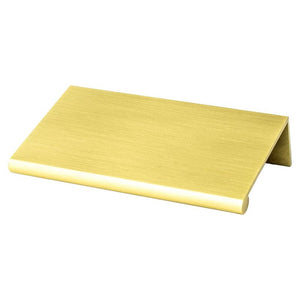 3' Contemporary Rectangular Pull in Satin Gold from Bravo Collection