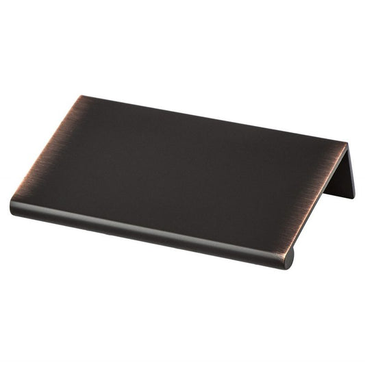 3" Contemporary Rectangular Pull in Verona Bronze from Bravo Collection