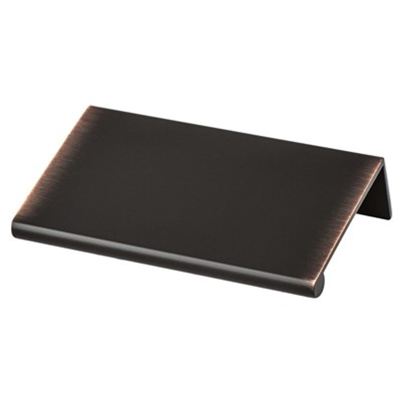 3' Contemporary Rectangular Pull in Verona Bronze from Bravo Collection