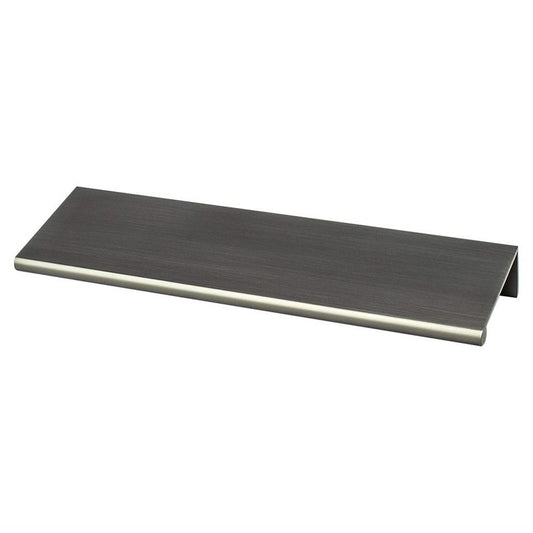 6" Contemporary Rectangular Pull in Graphite from Bravo Collection