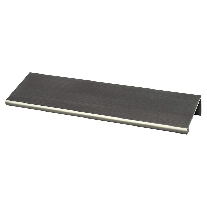6' Contemporary Rectangular Pull in Graphite from Bravo Collection