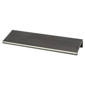 6' Contemporary Rectangular Pull in Graphite from Bravo Collection