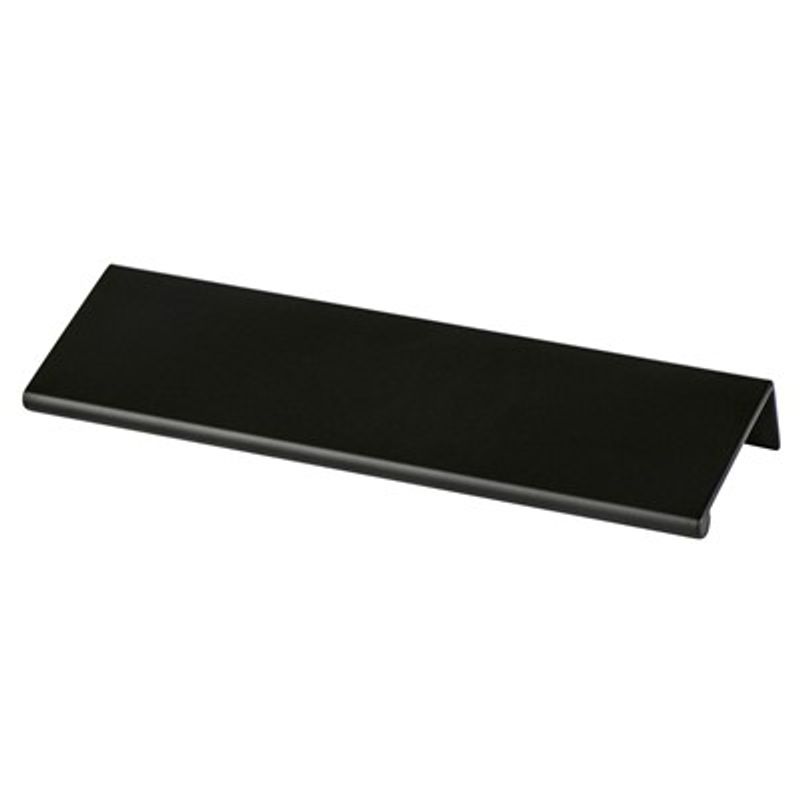 6' Contemporary Rectangular Pull in Satin Black from Bravo Collection