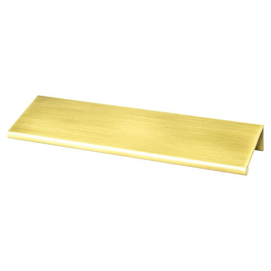 6" Contemporary Rectangular Pull in Satin Gold from Bravo Collection