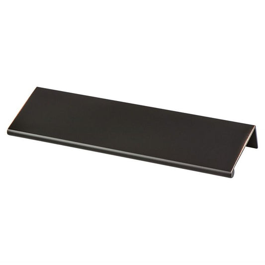 6" Contemporary Rectangular Pull in Verona Bronze from Bravo Collection