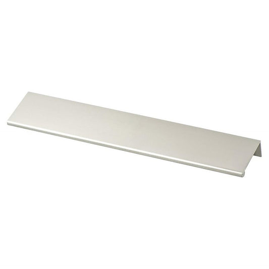 9.06" Contemporary Rectangular Pull in Brushed Nickel from Bravo Collection