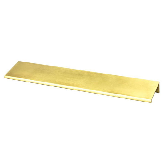 9.06" Contemporary Rectangular Pull in Satin Gold from Bravo Collection