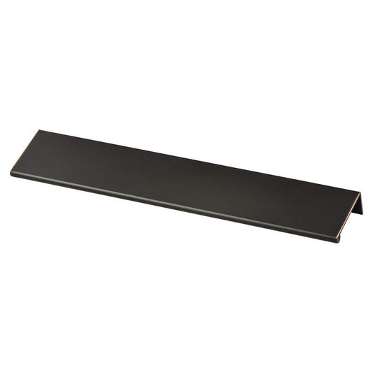 9.06" Contemporary Rectangular Pull in Verona Bronze from Bravo Collection