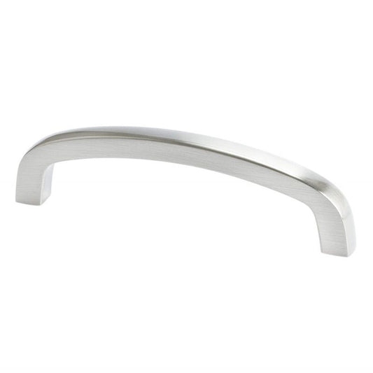 4" Transitional Modern Arch Bar in Antique Silver from Cadence Collection