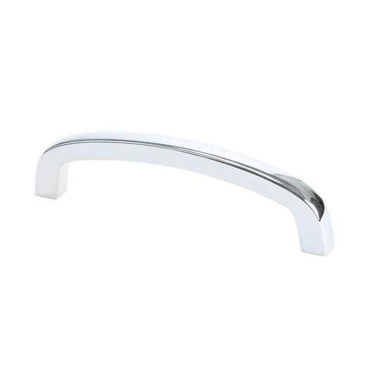 4" Transitional Modern Arch Bar in Polished Chrome from Cadence Collection