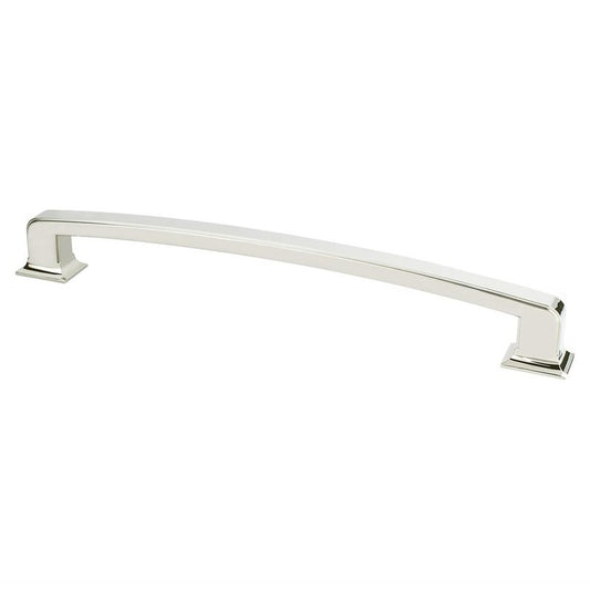 13.38" Transitional Modern Appliance Pull in Polished Nickel from Designer's Group Collection