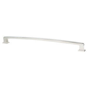 19.25' Transitional Modern Appliance Pull in Polished Nickel from Designer's Group Collection