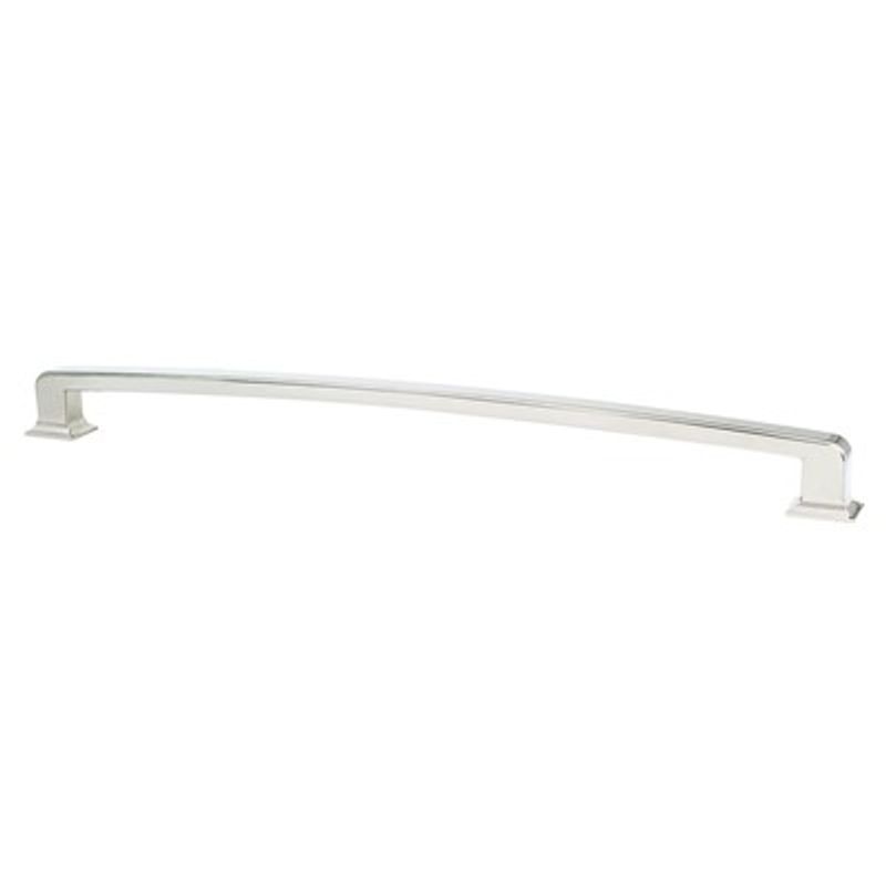 19.25' Transitional Modern Appliance Pull in Polished Nickel from Designer's Group Collection