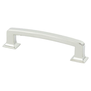 6.06' Transitional Modern Square Pull in Polished Nickel from Designers' Group Collection