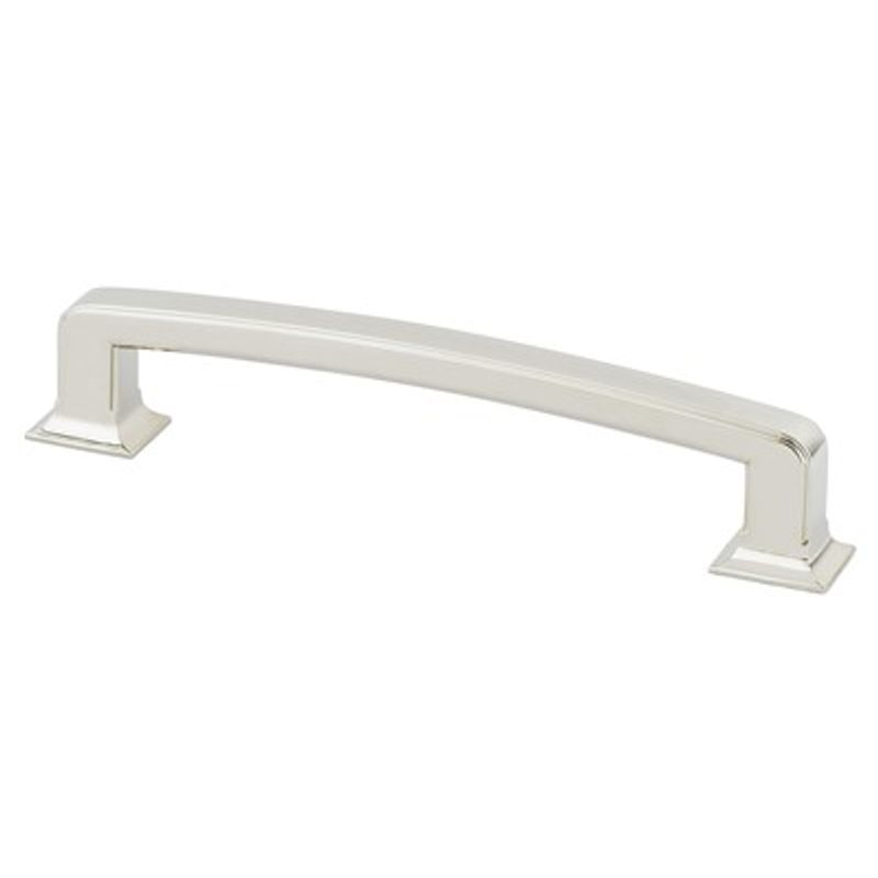 7.31' Transitional Modern Rectangular Pull in Polished Nickel from Designers' Group Collection