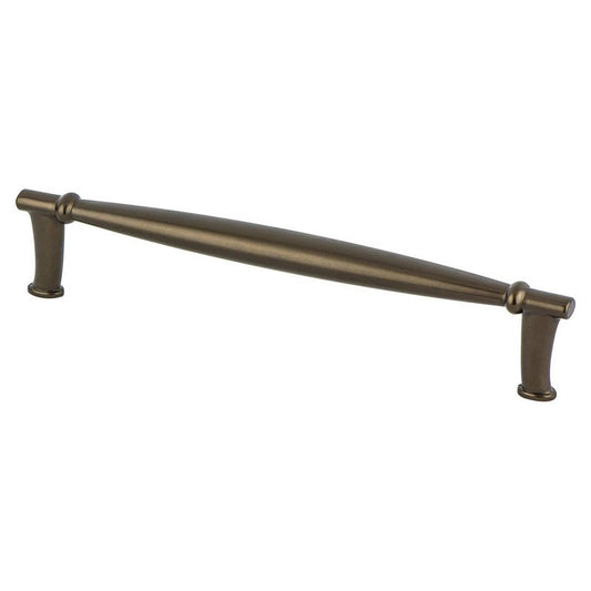 6.94" Transitional Modern Tapered Bar Pull in Oil Rubbed Bronze from Dierdra Collection