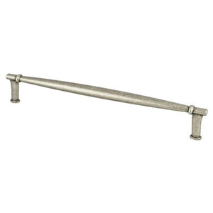 9.5' Transitional Modern Tapered Bar Pull in Weathered Nickel from Dierdra Collection