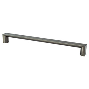 10.63' Contemporary Rectangular Appliance Pull in Graphite from Elevate Collection