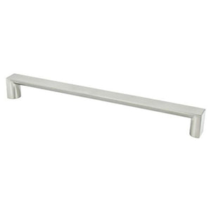 10.63' Contemporary Rectangular Pull in Brushed Nickel from Elevate Collection